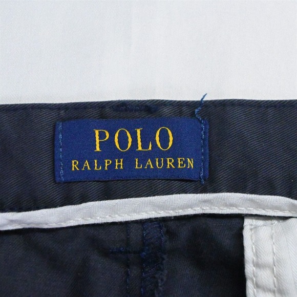 Polo Ralph Lauren‎ 34 x 10" Navy Blue Recent Chino Shorts - Picture 3 of 7